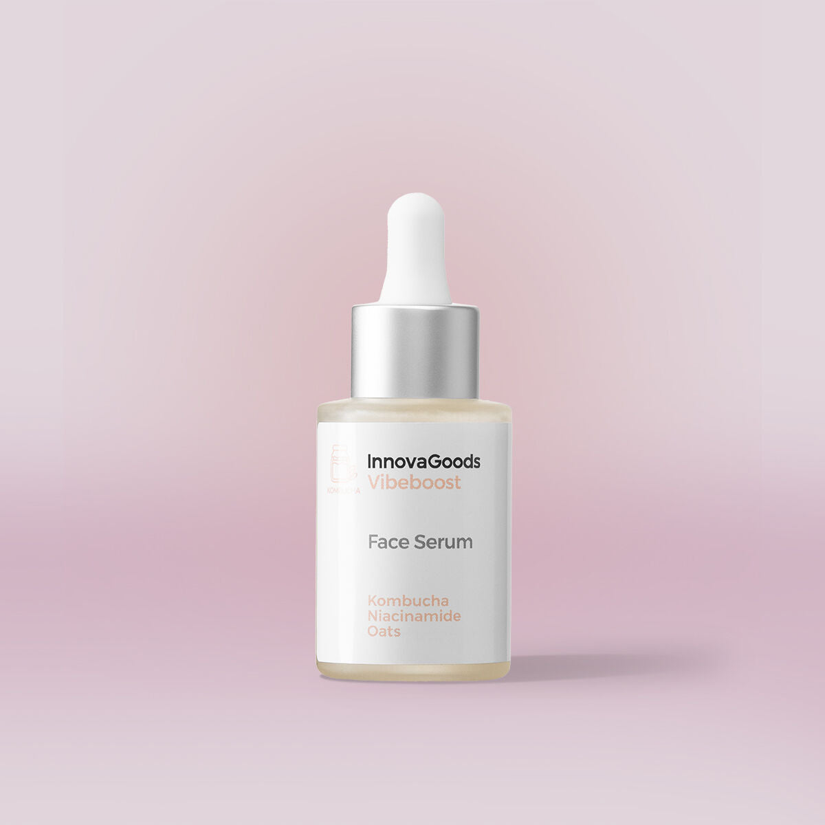 Pack Facial Massager, Kombucha Facial Serum Vibeboost 30 ml and