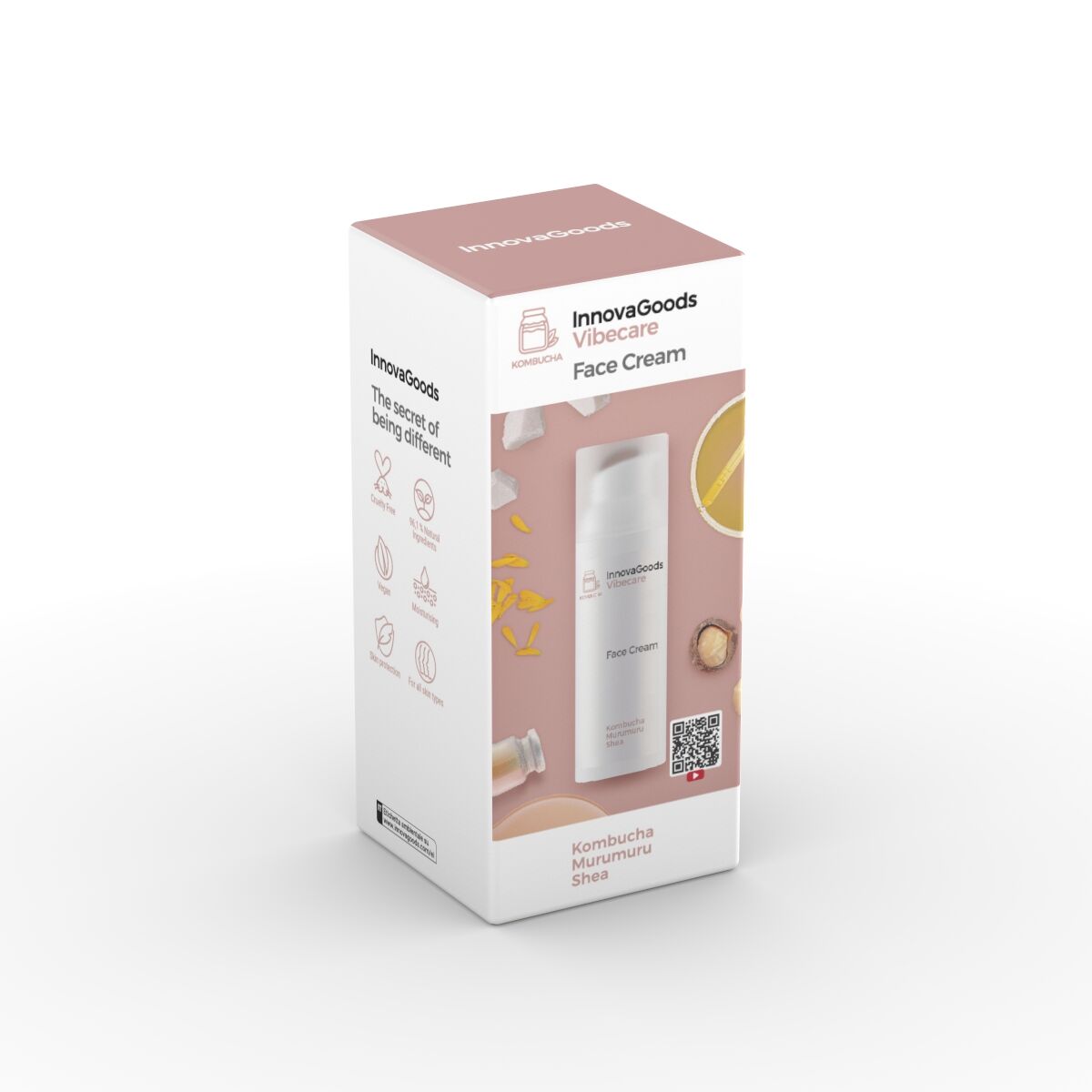 Pack Facial Massager, Kombucha Facial Serum Vibeboost 30 ml and