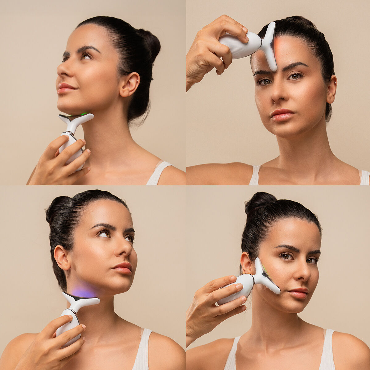 Pack Facial Massager, Kombucha Facial Serum Vibeboost 30 ml and