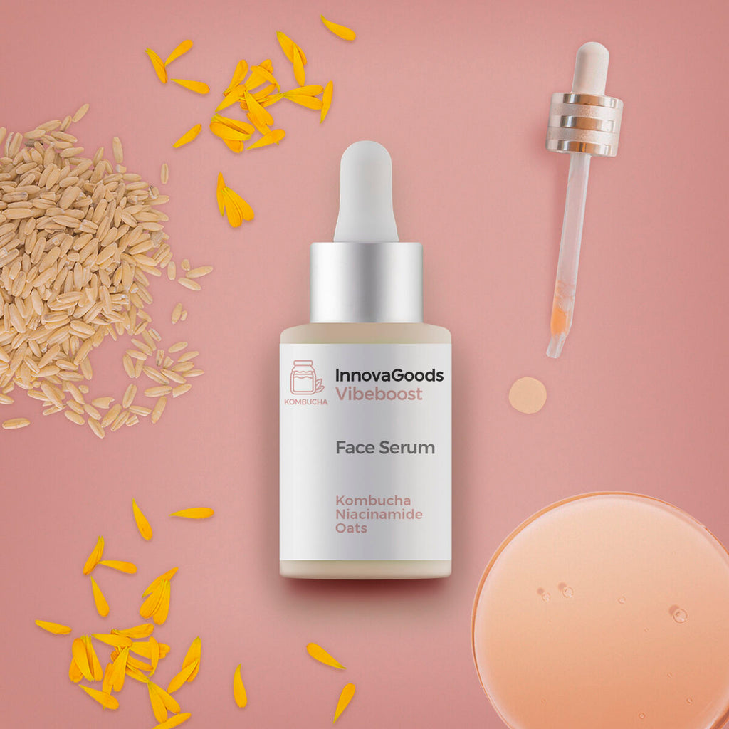 Pack Facial Massager, Kombucha Facial Serum Vibeboost 30 ml and