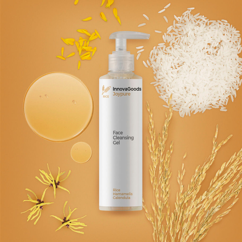 Electric Facial Sauna Pack, Rice Joypure Facial Cleansing Gel 200 ml &