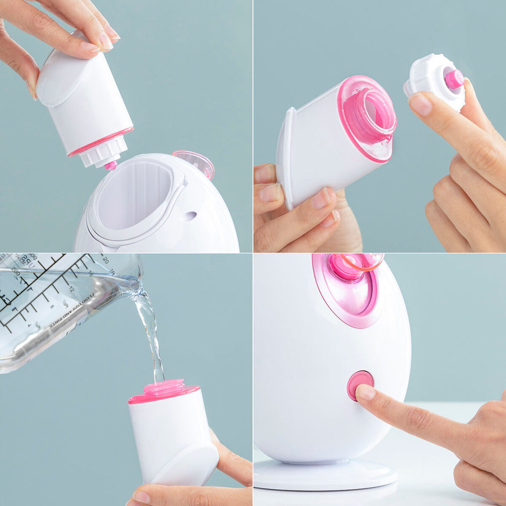 Electric Facial Sauna Pack, Rice Joypure Facial Cleansing Gel 200 ml &