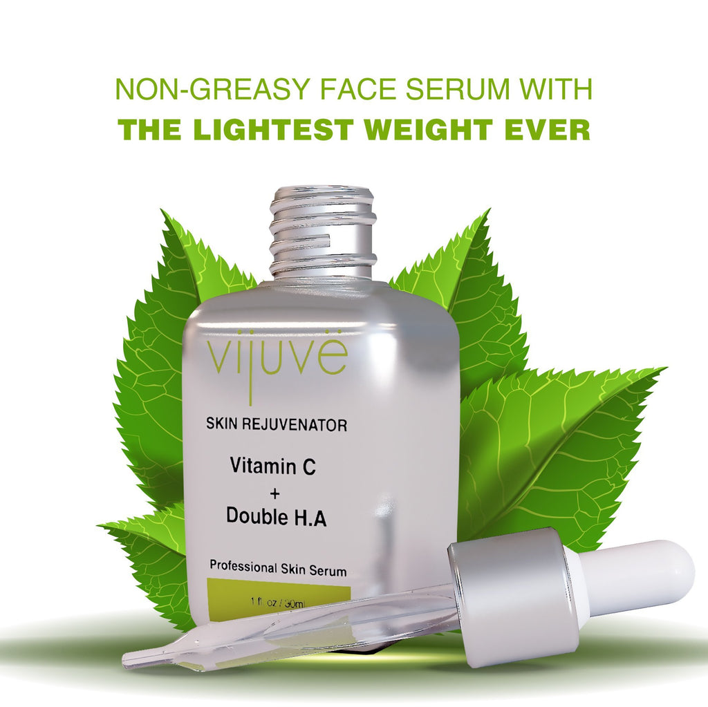 Vijuve Vitamin C Face Serum with Double Hyaluronic Acid and Collagen