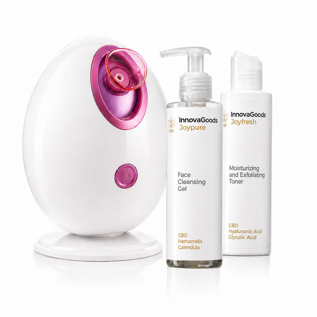 Electric Facial Sauna Pack, Rice Joypure Facial Cleansing Gel 200 ml &