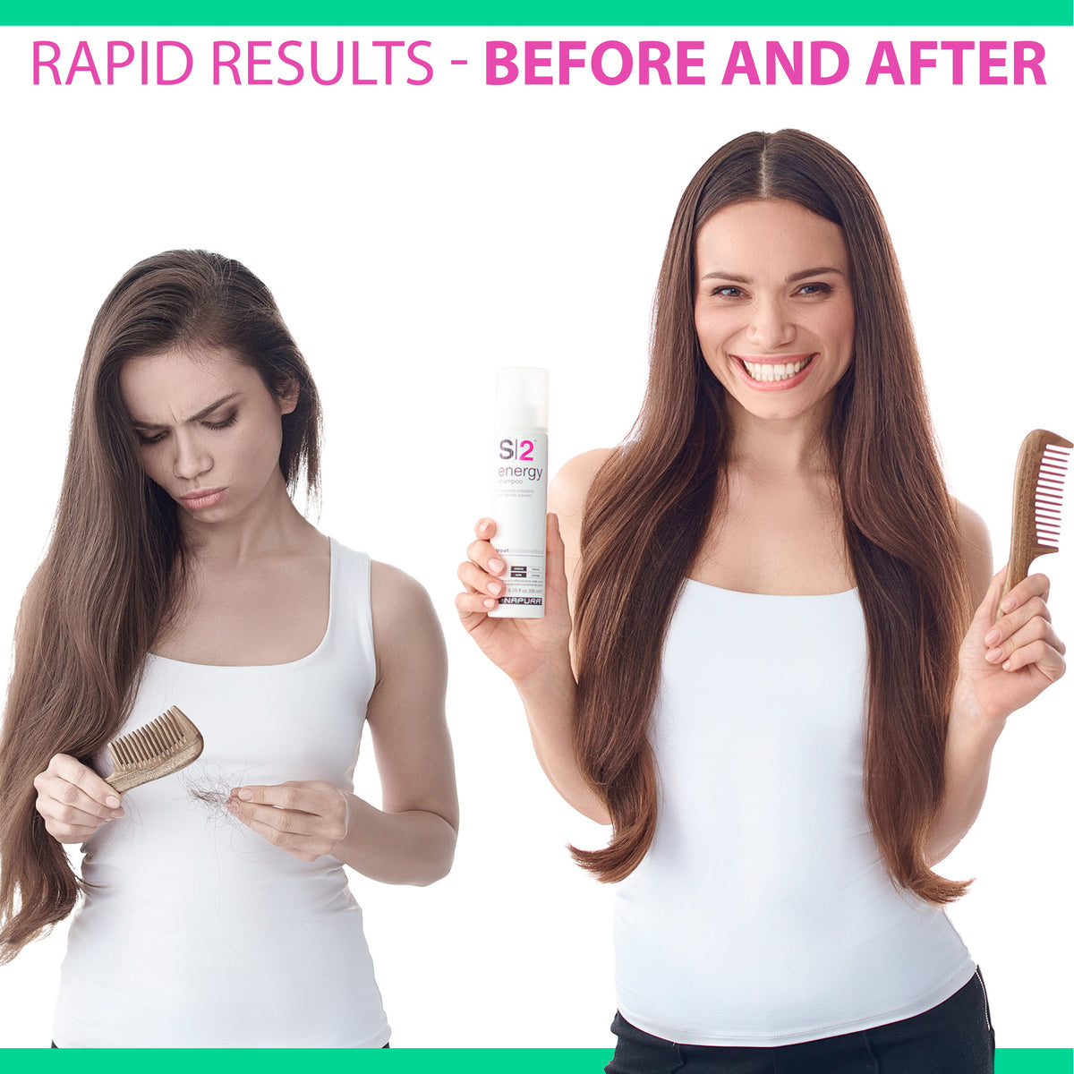 NAPURA S2 (13.53 fl oz) Professional Anti Hair Loss Shampoo with